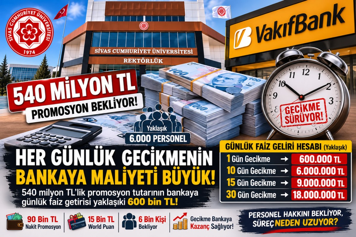 Promosyondaki her günlük gecikmenin bedelini personel ödüyor!
