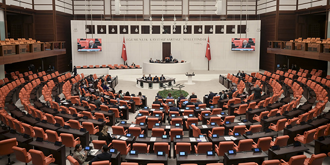 TBMM'de sandalye dağılımı değişti